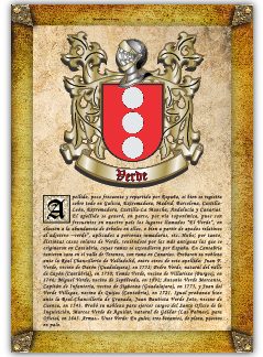 Apellido Verde. Lámina descargable en formato pdf con impresiones ilimitadas