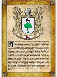 Apellido Peg. Lámina descargable en formato pdf con impresiones ilimitadas