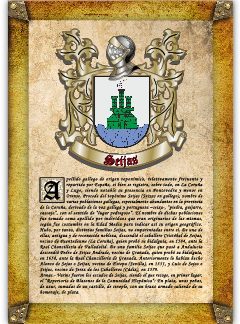Apellido Seijas. Lámina descargable en formato pdf con impresiones ilimitadas